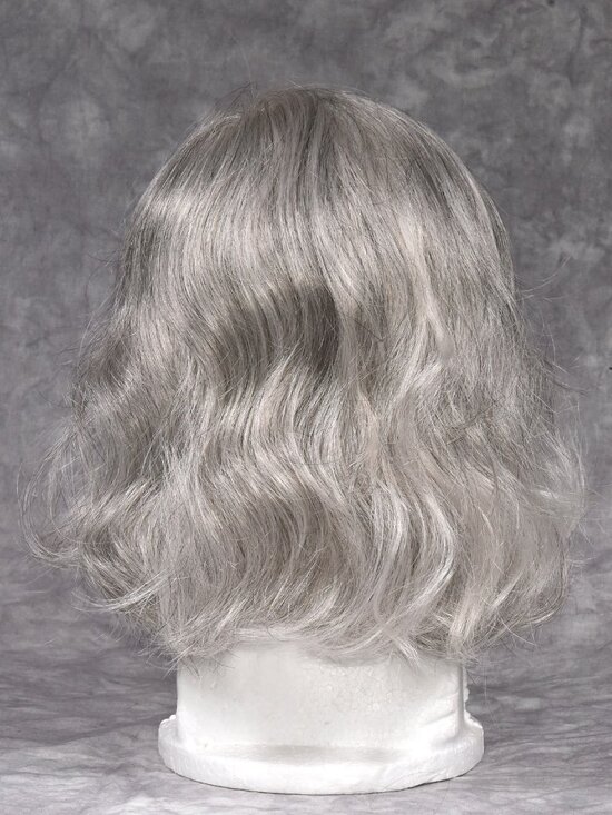 Envy by Alan Eaton Making Waves Synthetic Hairpiece Topper Medium Grey main image 10